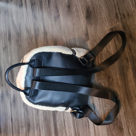 NWOT Wool & Leather back pack - Picture 2 of 8